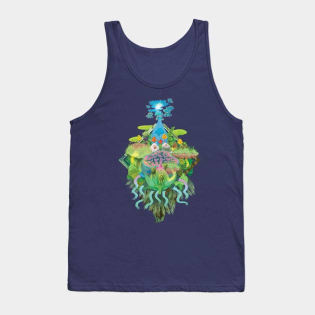 The Garden Geode Tank Top by lazykite